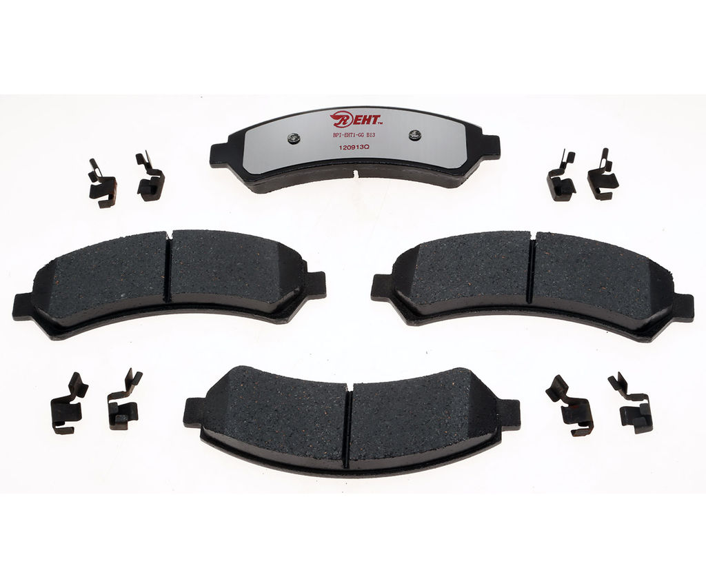 Raybestos EHT726H - Element3 Enhanced Compound Disc Brake Pads, 2 Wheel Set