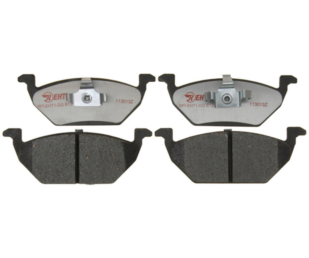 Raybestos EHT768 - Element3 Enhanced Compound Disc Brake Pads, 2 Wheel Set