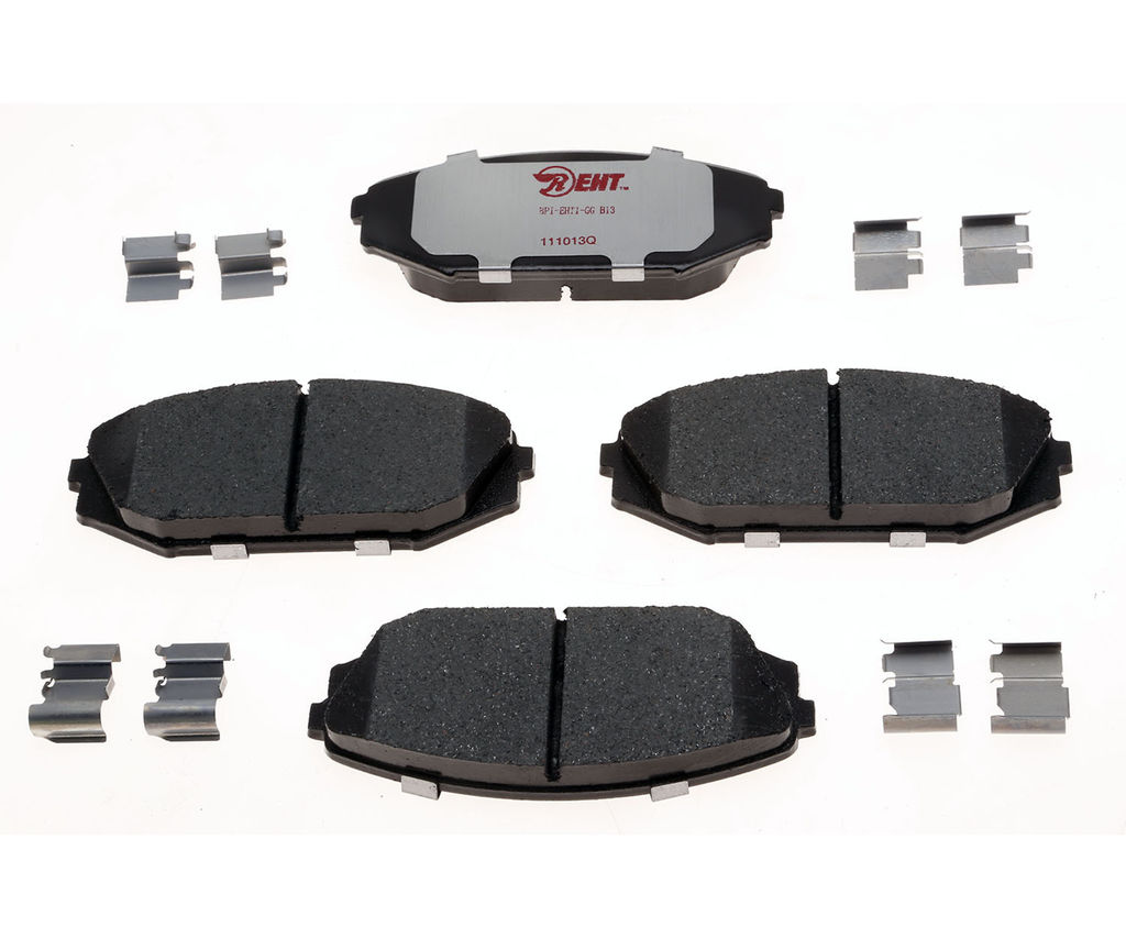 Raybestos EHT793H - Element3 Enhanced Compound Disc Brake Pads, 2 Wheel Set