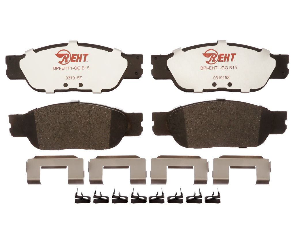 Raybestos EHT805H - Element3 Enhanced Compound Disc Brake Pads, 2 Wheel Set