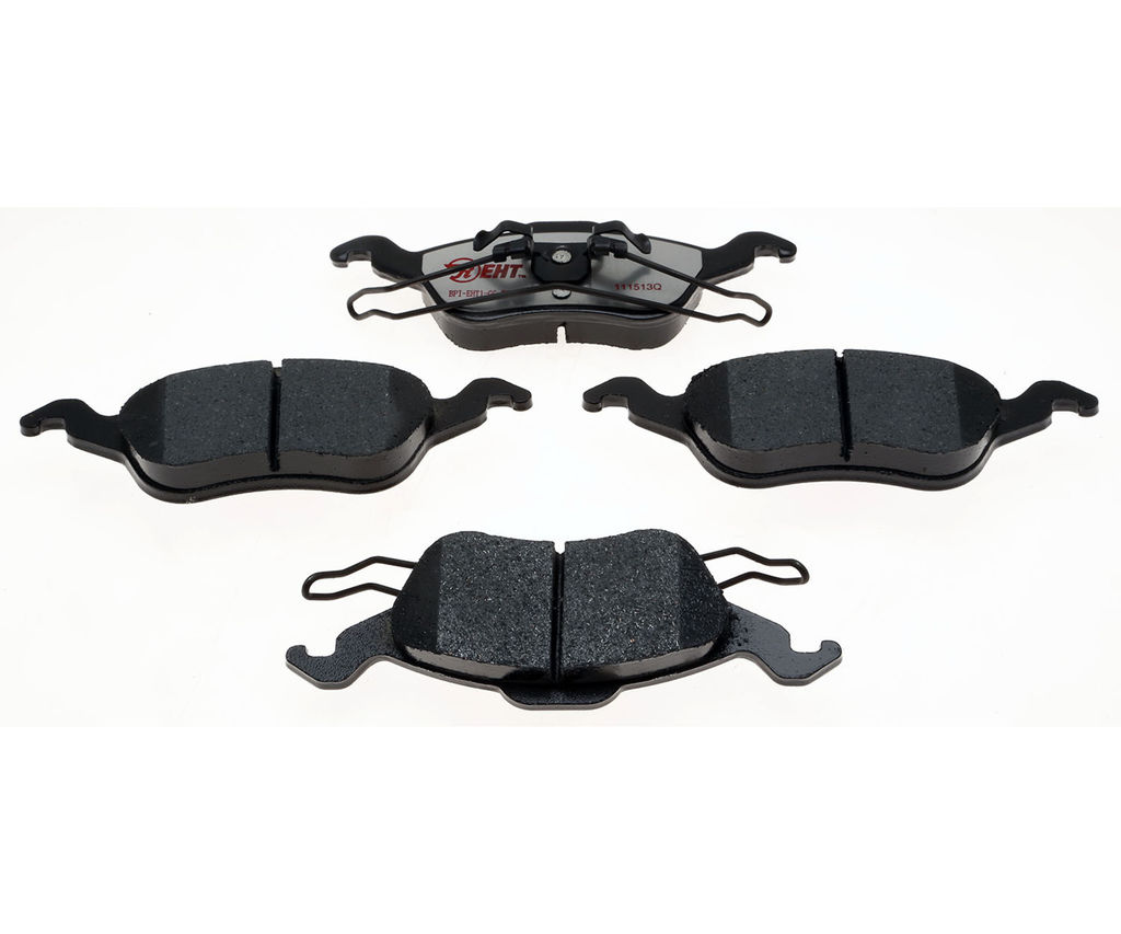 Raybestos EHT816 - Element3 Enhanced Compound Disc Brake Pads, 2 Wheel Set