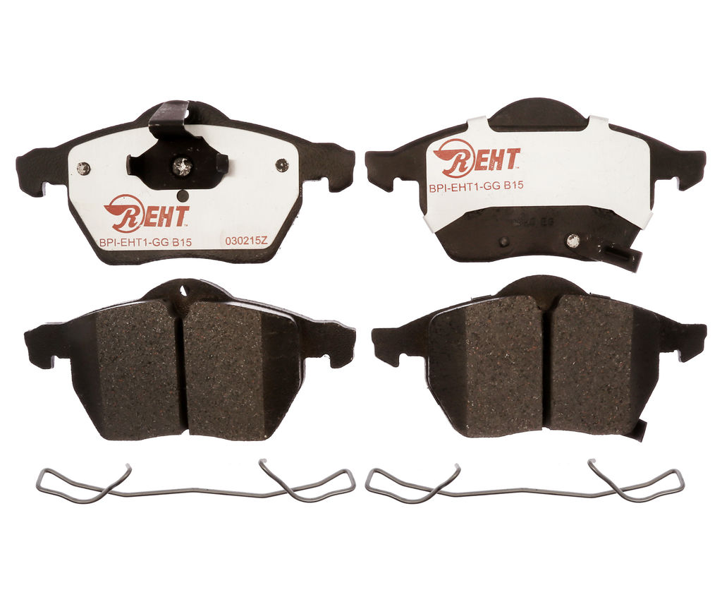 Raybestos EHT819H - Element3 Enhanced Compound Disc Brake Pads, 2 Wheel Set