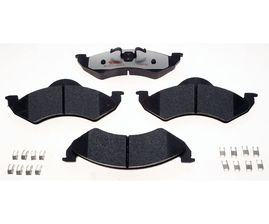 Raybestos EHT820H - Element3 Enhanced Compound Disc Brake Pads, 2 Wheel Set