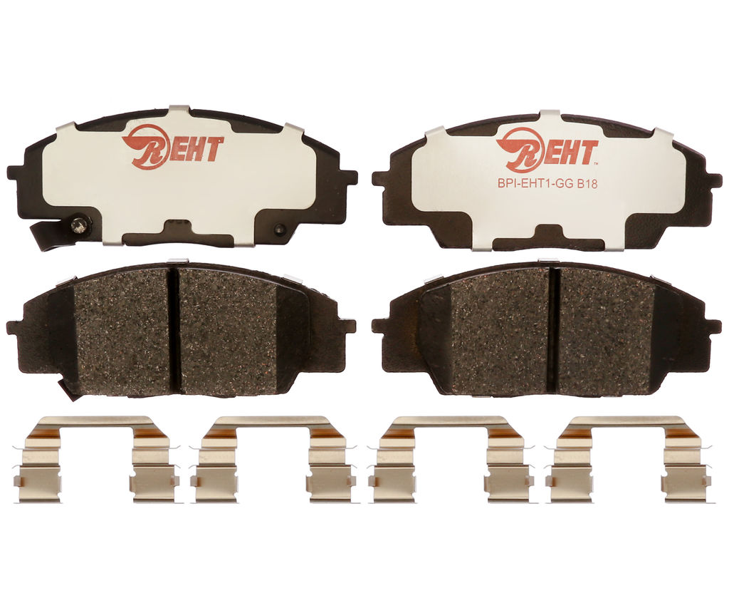 Raybestos EHT829H - Element3 Enhanced Compound Disc Brake Pads, 2 Wheel Set