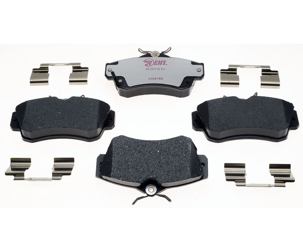 Raybestos EHT841H - Element3 Enhanced Compound Disc Brake Pads, 2 Wheel Set