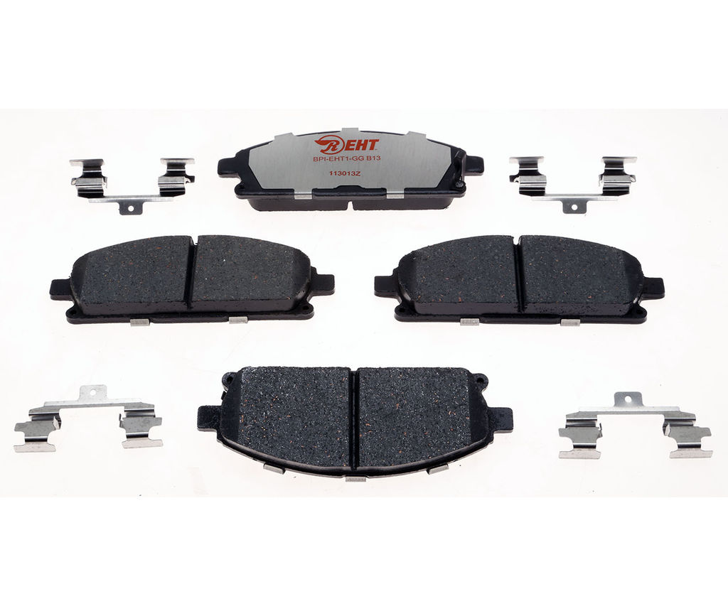 Raybestos EHT855H - Element3 Enhanced Compound Disc Brake Pads, 2 Wheel Set