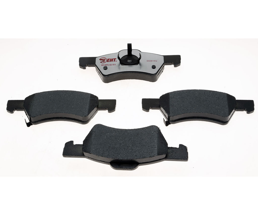 Raybestos EHT857 - Element3 Enhanced Compound Disc Brake Pads, 2 Wheel Set