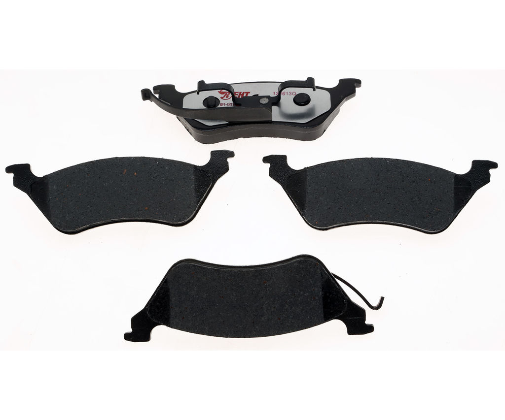 Raybestos EHT858 - Element3 Enhanced Compound Disc Brake Pads, 2 Wheel Set
