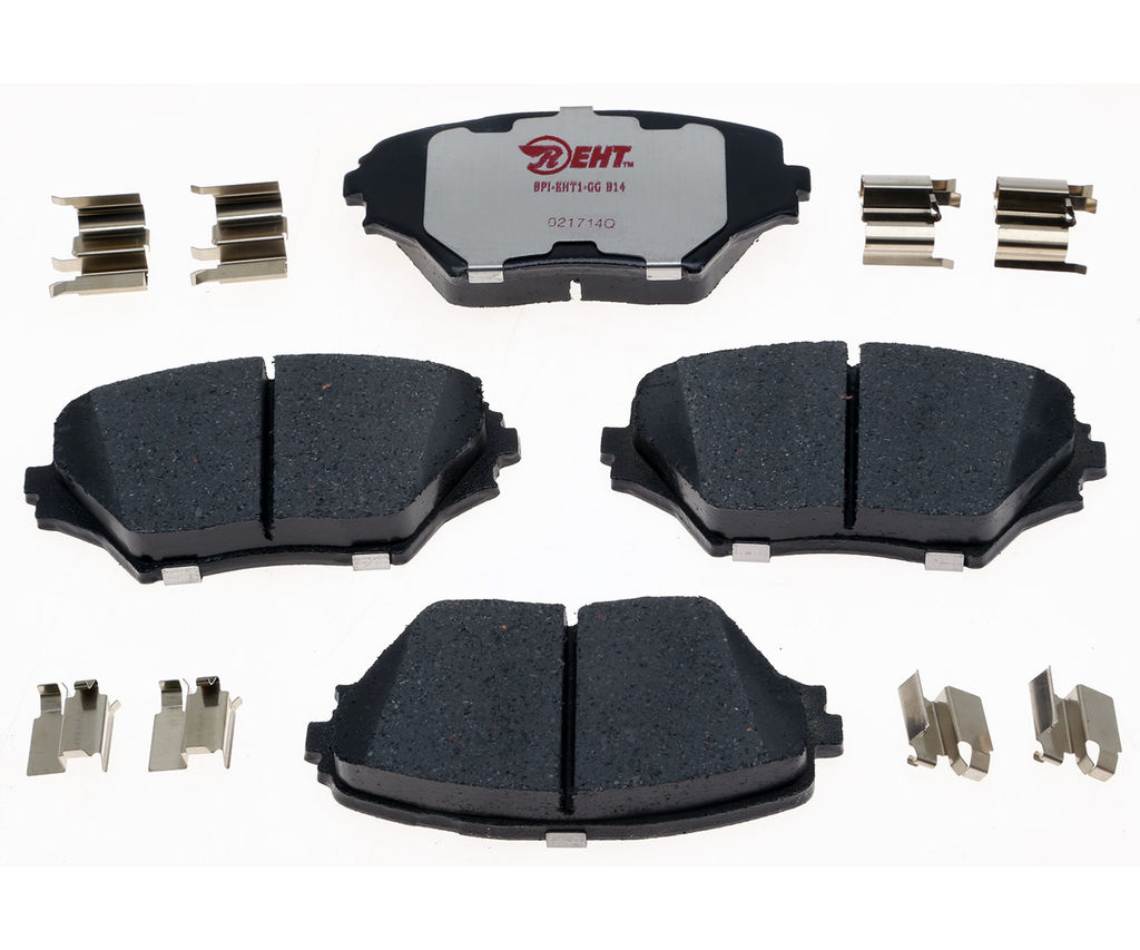 Raybestos EHT862H - Element3 Enhanced Compound Disc Brake Pads, 2 Wheel Set