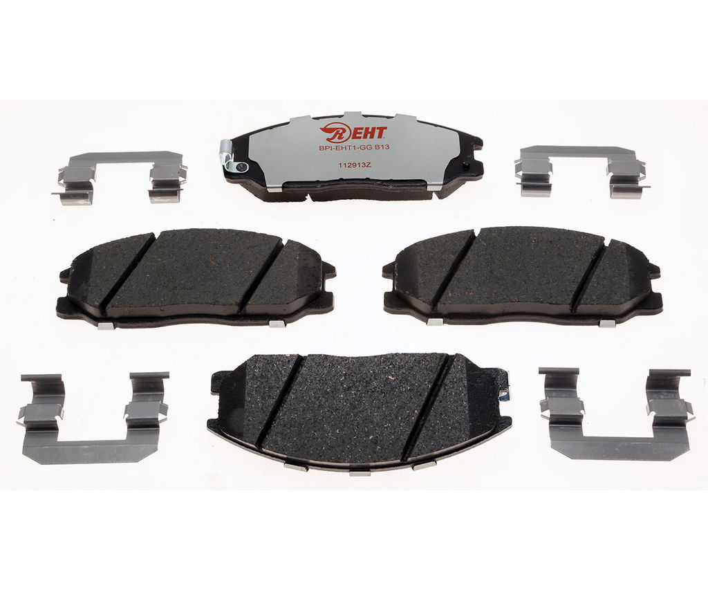Raybestos EHT864H - Element3 Enhanced Compound Disc Brake Pads, 2 Wheel Set