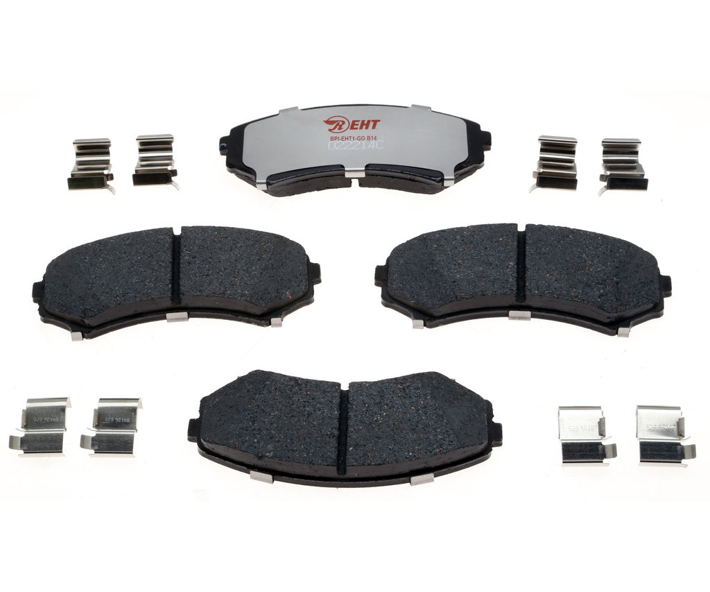 Raybestos EHT867H - Element3 Enhanced Compound Disc Brake Pads, 2 Wheel Set