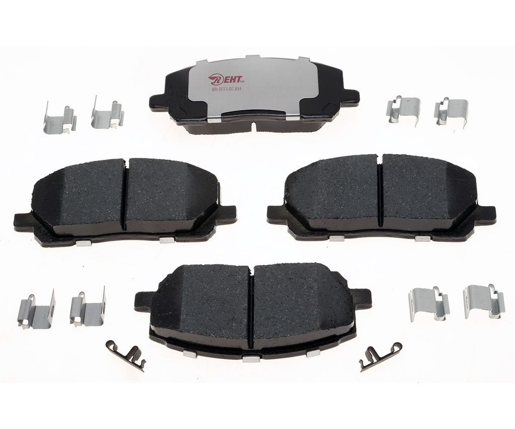 Raybestos EHT884H - Element3 Enhanced Compound Disc Brake Pads, 2 Wheel Set