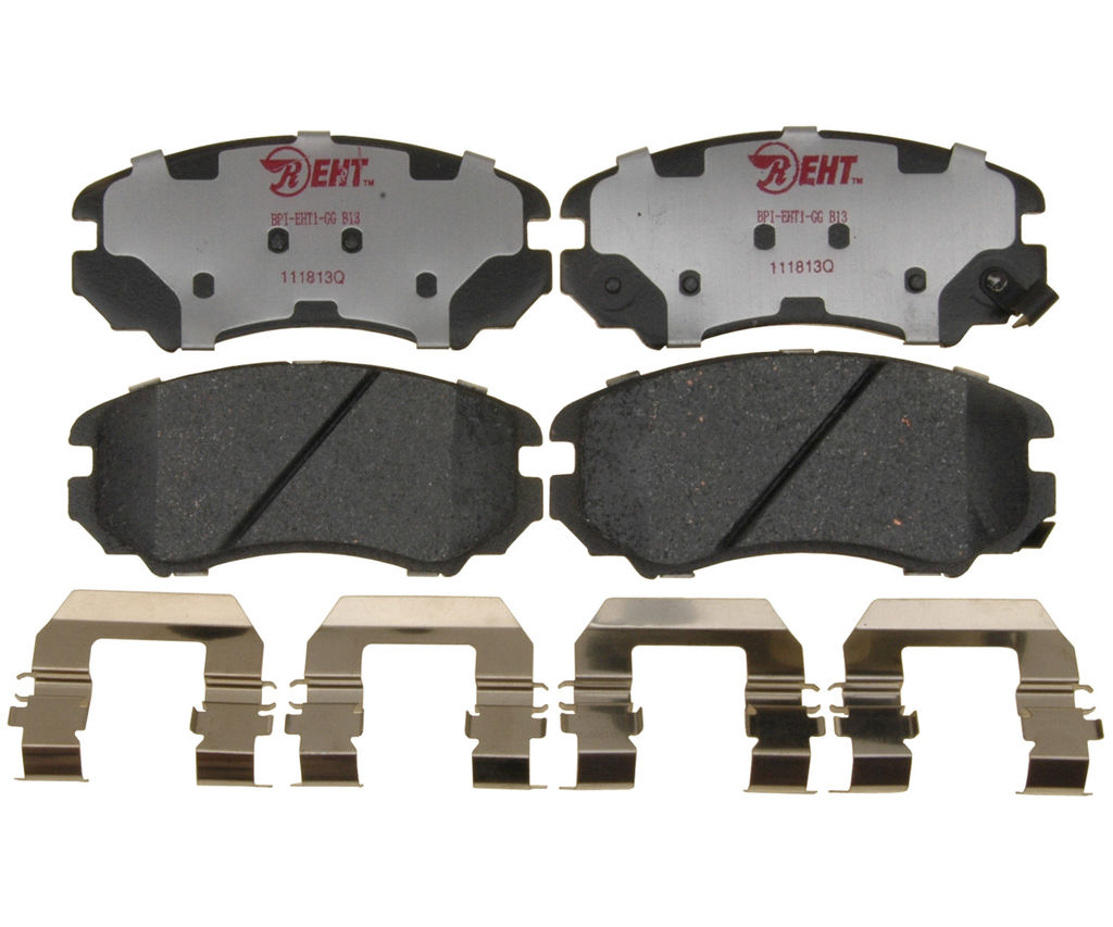 Raybestos EHT924H - Element3 Enhanced Compound Disc Brake Pads, 2 Wheel Set