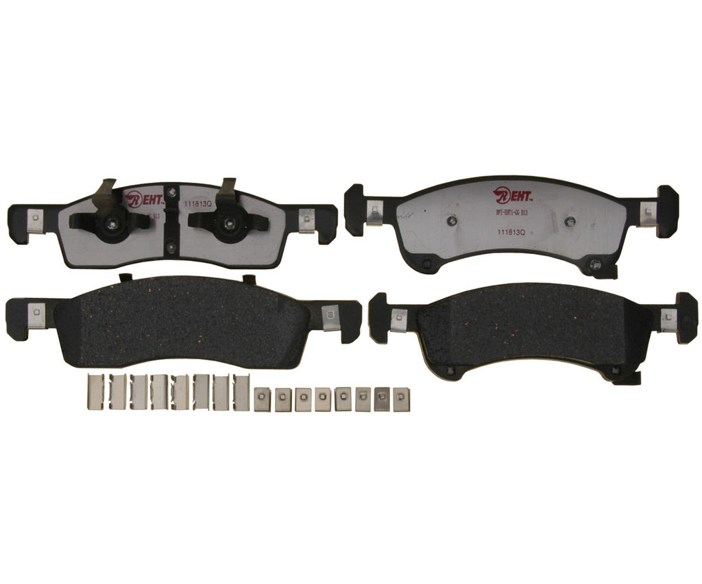 Raybestos EHT934H - Element3 Enhanced Compound Disc Brake Pads, 2 Wheel Set