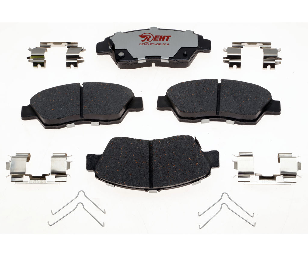 Raybestos EHT948H - Element3 Enhanced Compound Disc Brake Pads, 2 Wheel Set