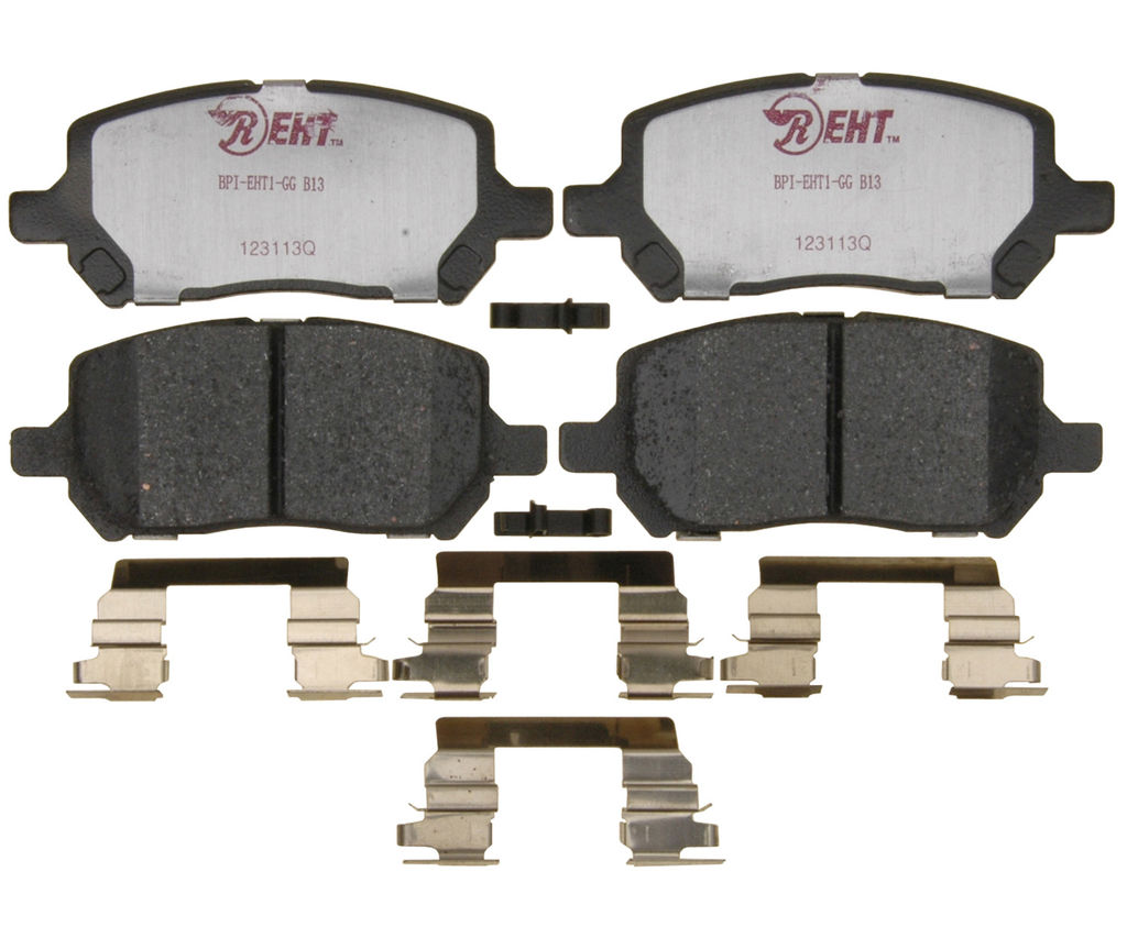 Raybestos EHT956H - Element3 Enhanced Compound Disc Brake Pads, 2 Wheel Set
