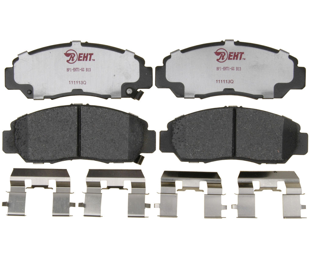 Raybestos EHT959H - Element3 Enhanced Compound Disc Brake Pads, 2 Wheel Set