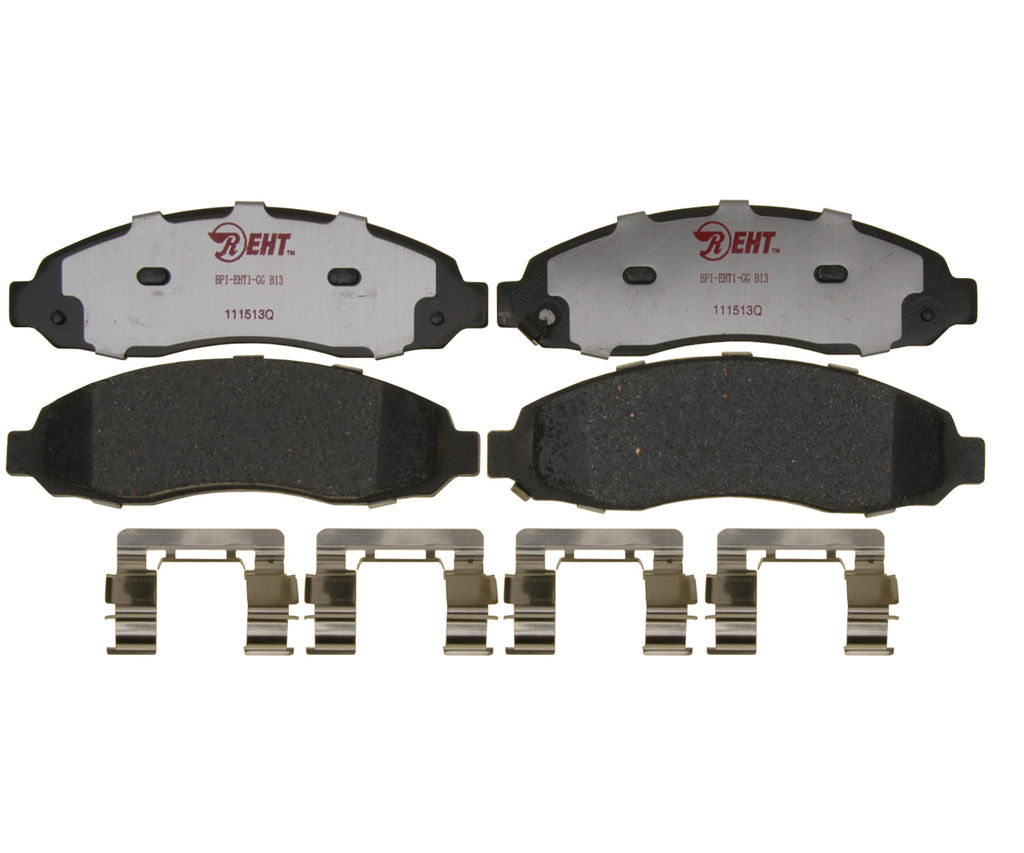 Raybestos EHT962H - Element3 Enhanced Compound Disc Brake Pads, 2 Wheel Set