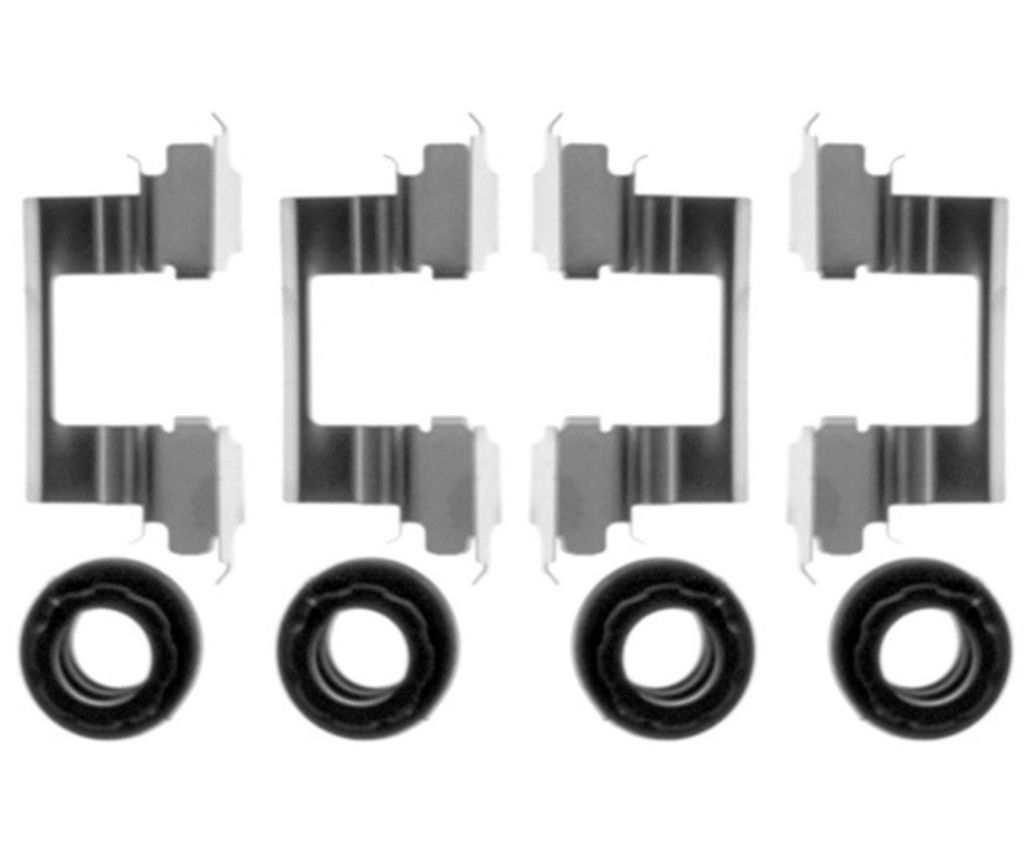 Raybestos H5758A - Pro Replacement Disc Brake Hardware Kit