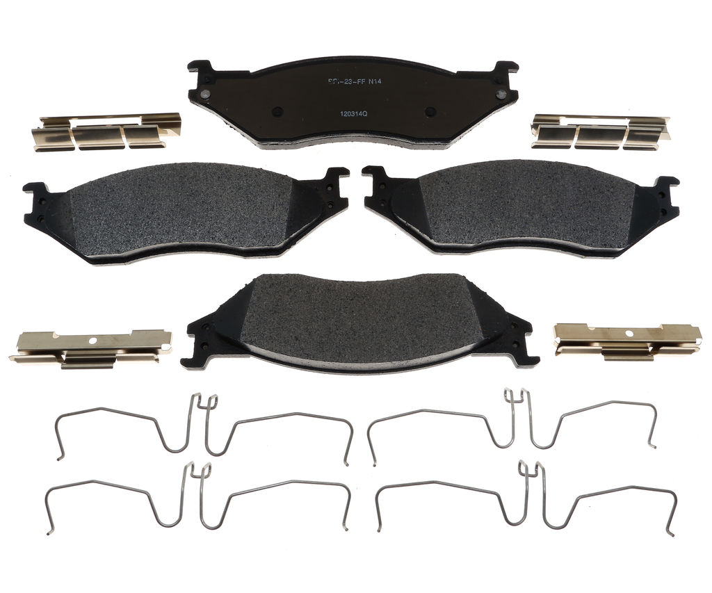 Raybestos MGD1066MH - Replacement Metallic Disc Brake Pads, 2 Wheel Set
