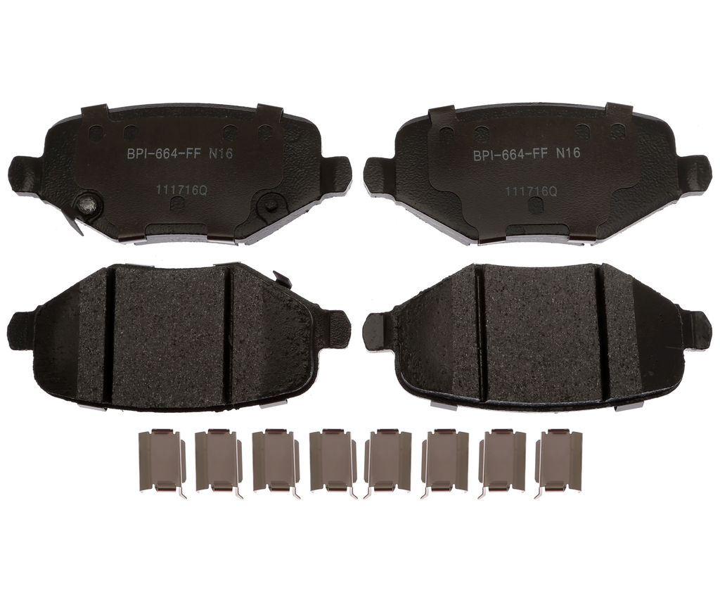 Raybestos MGD1719CH - Replacement Ceramic Disc Brake Pads, 2 Wheel Set