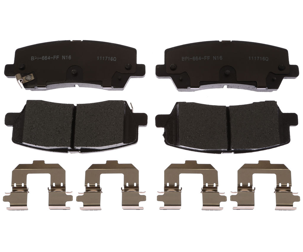 Raybestos MGD1793CH - Replacement Ceramic Disc Brake Pads, 2 Wheel Set