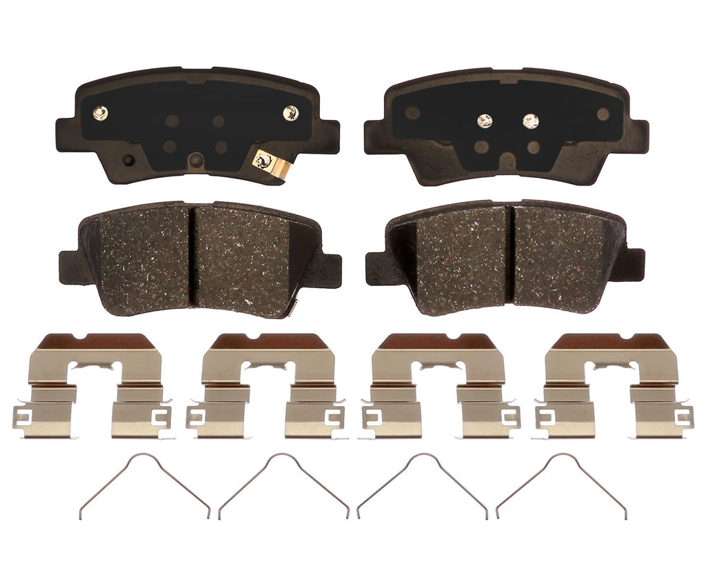 Raybestos MGD1812CH - Replacement Ceramic Disc Brake Pads, 2 Wheel Set