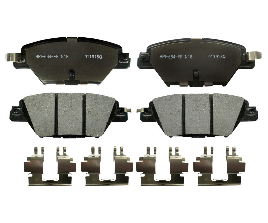 Raybestos MGD1934CH - Replacement Ceramic Disc Brake Pads, 2 Wheel Set
