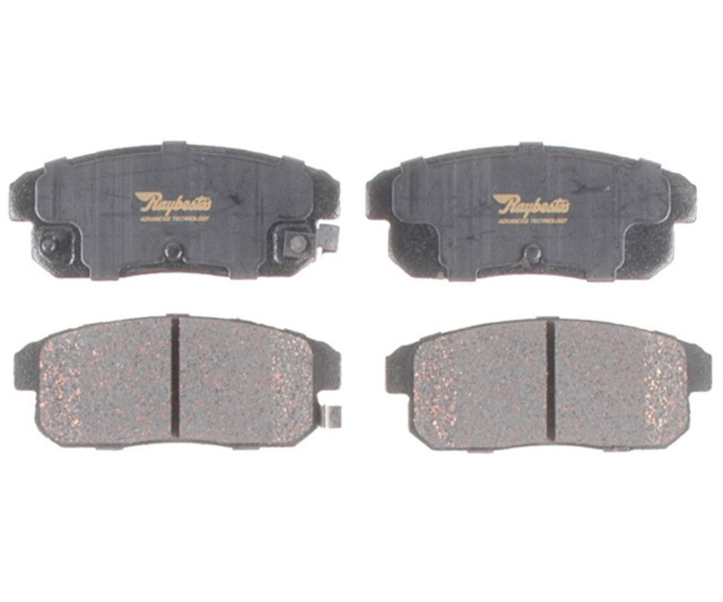 Raybestos PGD1008C - Element3 Performance Ceramic Disc Brake Pads, 2 Wheel Set