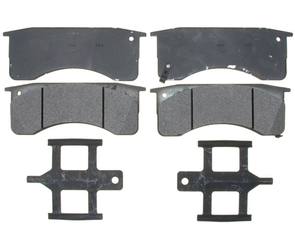 Raybestos PGD1032M - Element3 Performance Metallic Disc Brake Pads, 2 Wheel Set