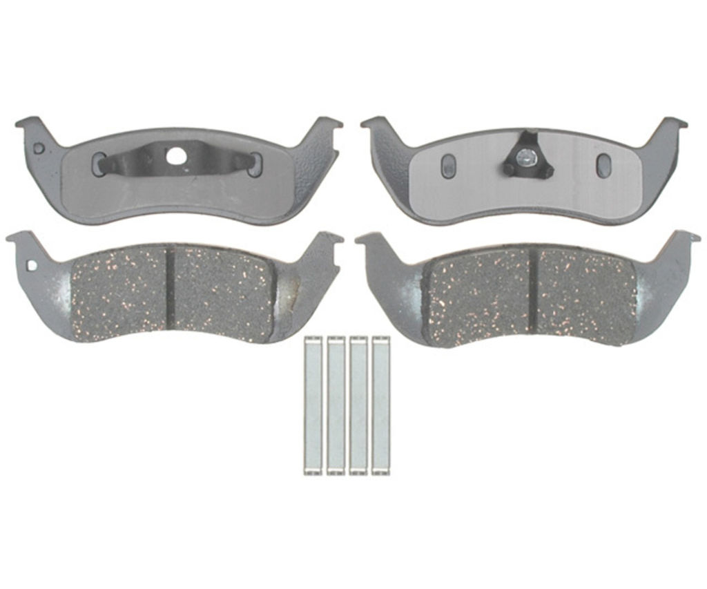 Raybestos PGD1040C - Element3 Performance Ceramic Disc Brake Pads, 2 Wheel Set