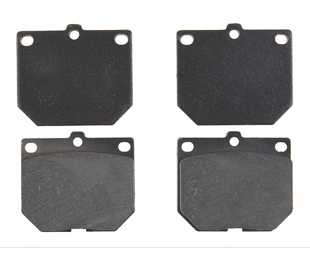 Raybestos PGD114 - Element3 Performance Organic Disc Brake Pads, 2 Wheel Set