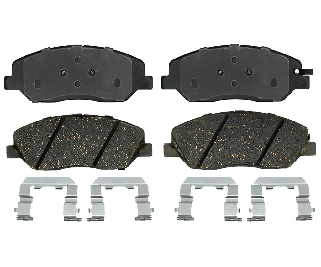 Raybestos PGD1384C - Element3 Performance Ceramic Disc Brake Pads, 2 Wheel Set