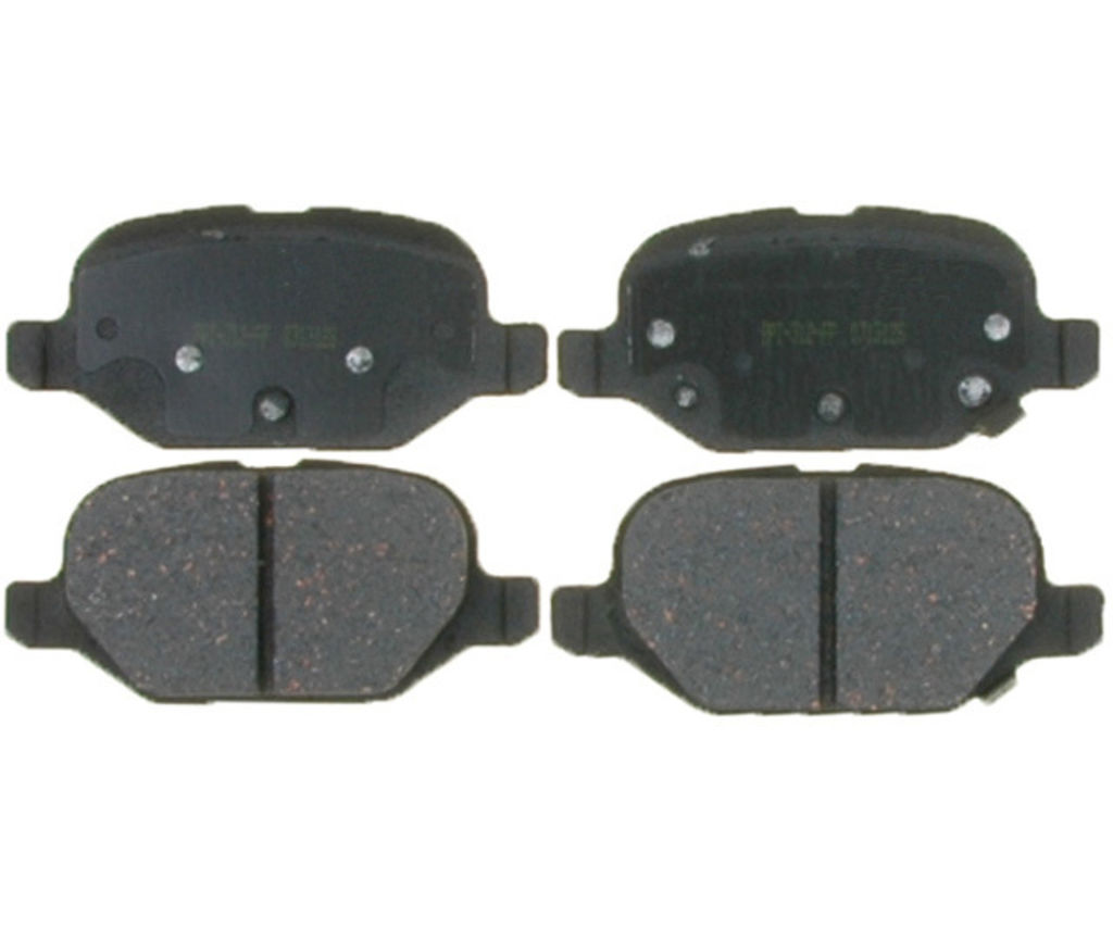 Raybestos PGD1569C - Element3 Performance Ceramic Disc Brake Pads, 2 Wheel Set