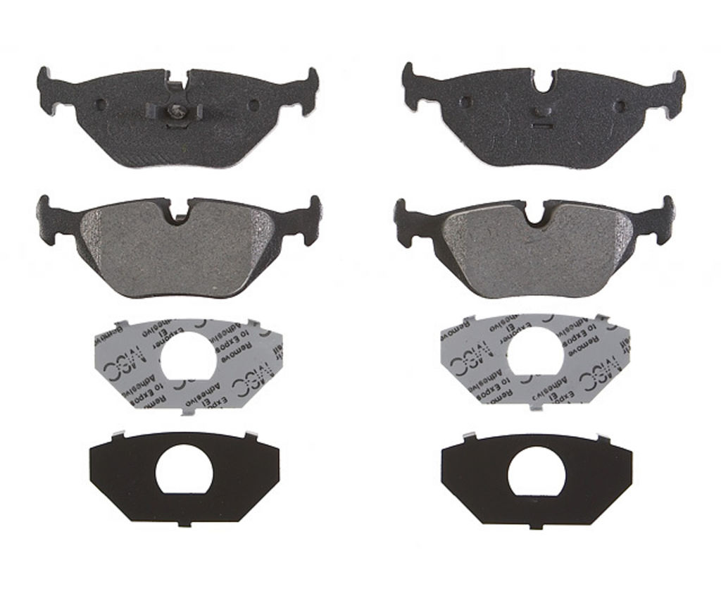 Raybestos PGD396M - Element3 Performance Metallic Disc Brake Pads, 2 Wheel Set