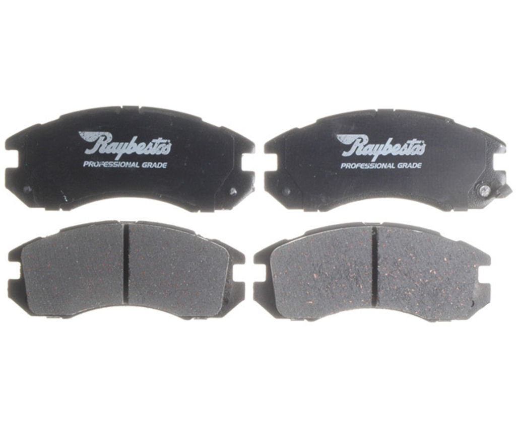 Raybestos PGD470C - Element3 Performance Ceramic Disc Brake Pads, 2 Wheel Set