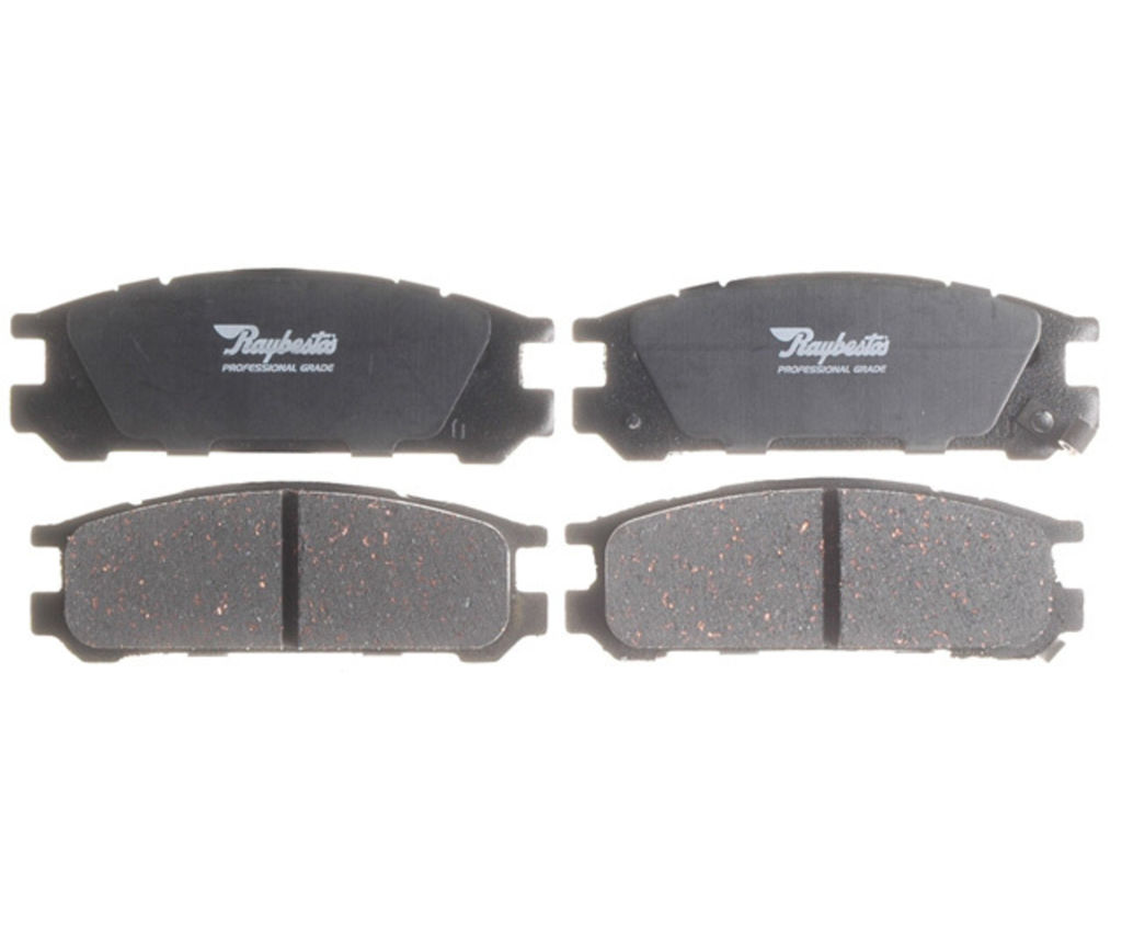 Raybestos PGD471C - Element3 Performance Ceramic Disc Brake Pads, 2 Wheel Set