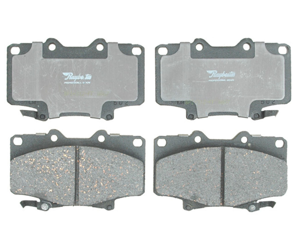 Raybestos PGD502C - Element3 Performance Ceramic Disc Brake Pads, 2 Wheel Set