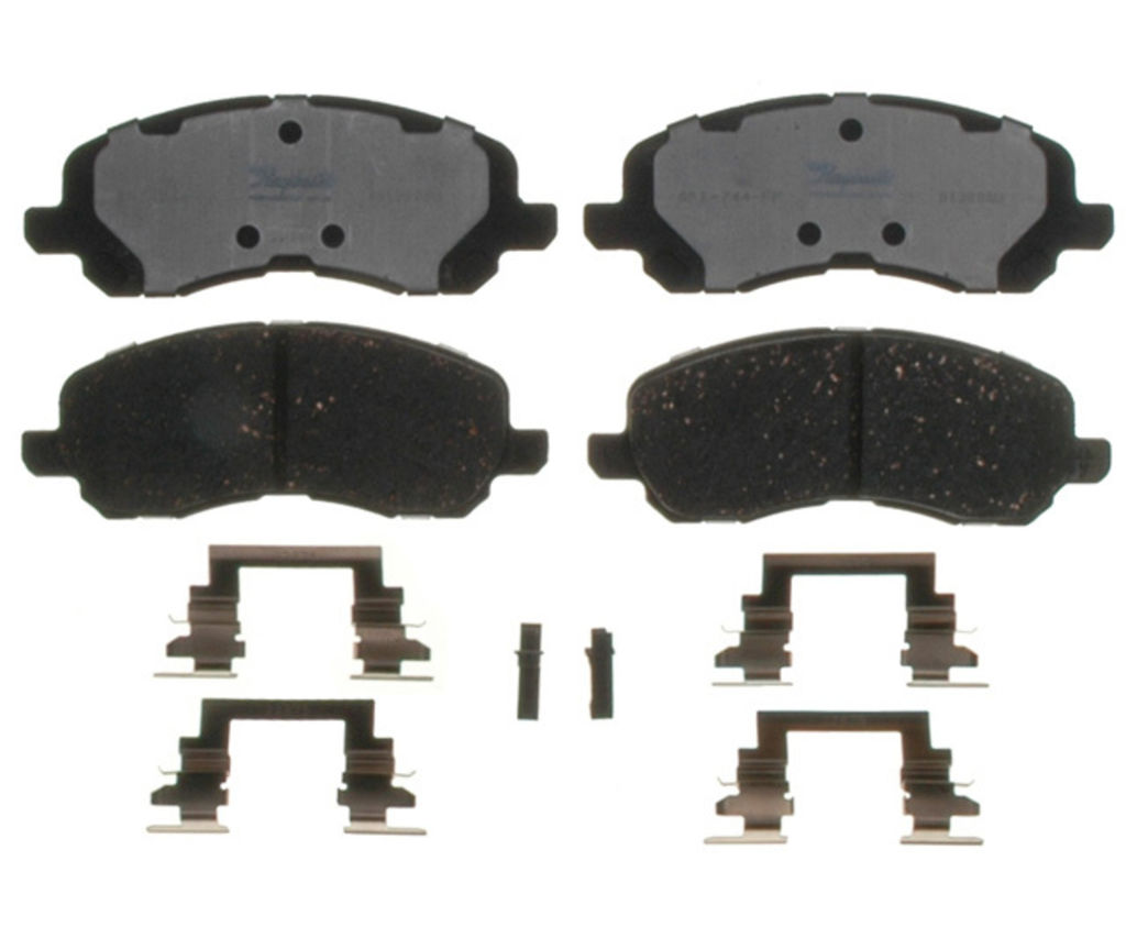Raybestos PGD866AC - Element3 Performance Ceramic Disc Brake Pads, 2 Wheel Set