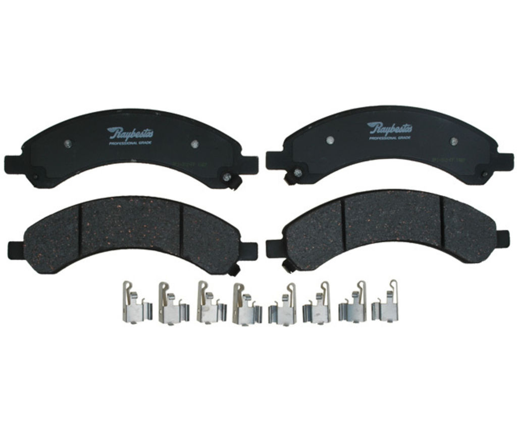 Raybestos PGD989C - Element3 Performance Ceramic Disc Brake Pads, 2 Wheel Set