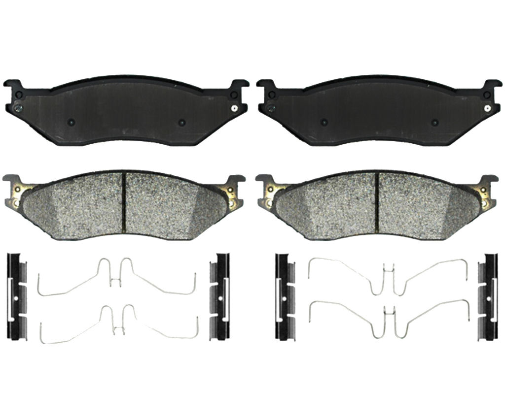 Raybestos SP1066TRH - SP Truck And Tow Brake Pads, 2 Wheel Set