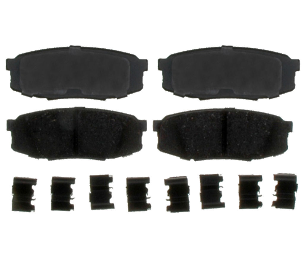 Raybestos SP1304TRH - SP Truck And Tow Brake Pads, 2 Wheel Set