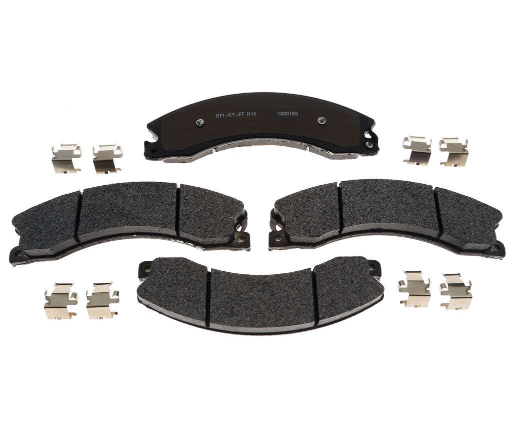 Raybestos SP1411TRH - SP Truck And Tow Brake Pads, 2 Wheel Set