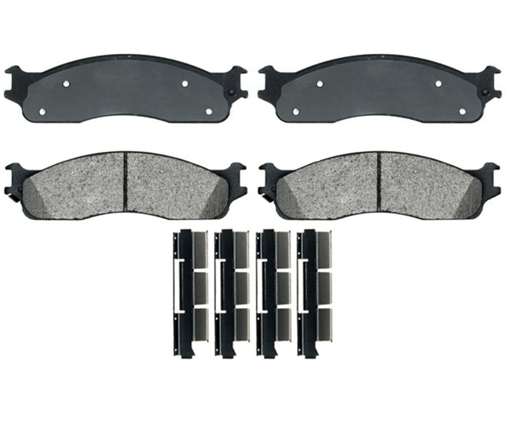 Raybestos SP965TRH - SP Truck And Tow Brake Pads, 2 Wheel Set