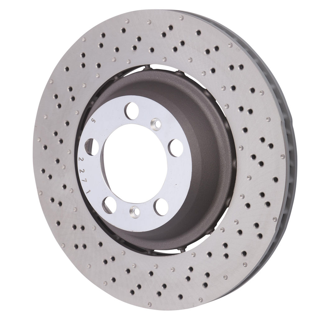 SHW Performance PRL41587 - Drilled-dimpled Lightweight Brake Rotor 380 x 30 mm