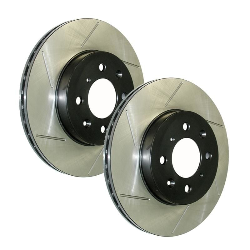 StopTech Front Drilled & Slotted Brake Rotors for 18-19 IS300 F Sport