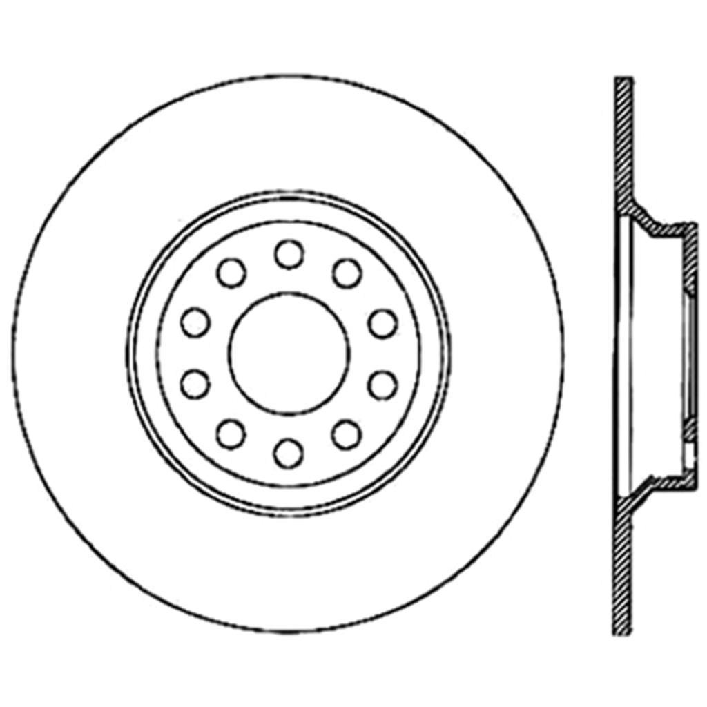 Sport Slotted Brake Rotor