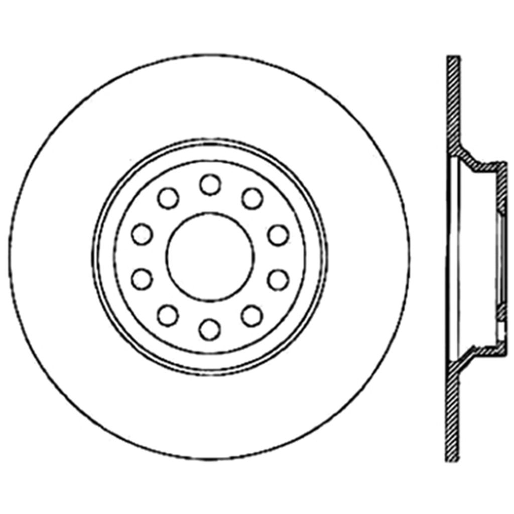 Sport Slotted Brake Rotor