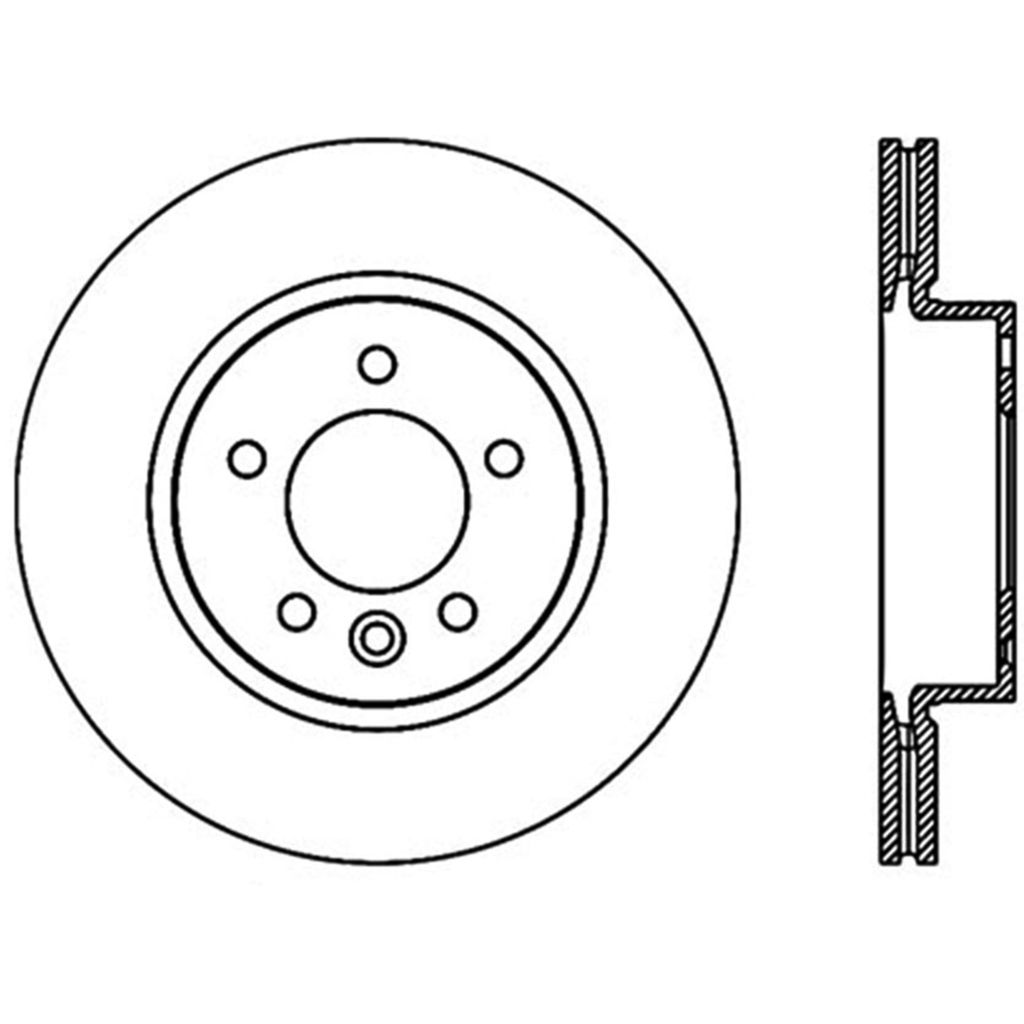 Sport Slotted Brake Rotor