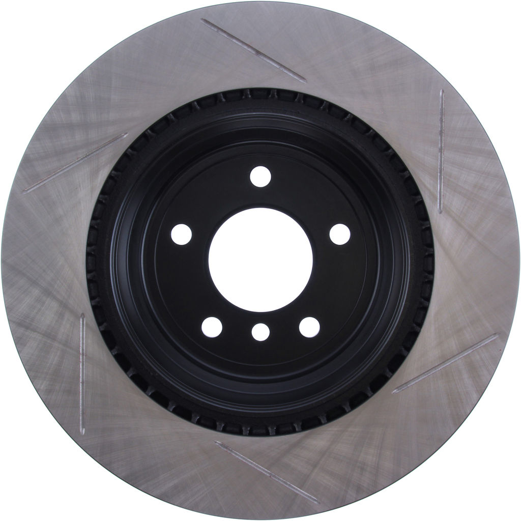 StopTech Power Slot 08-09 BMW 135i Coupe Front Left Slotted Rotor